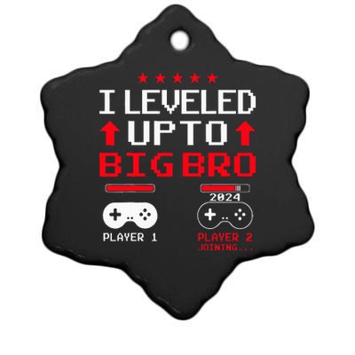 IM Going To Be A Big Brother 2024 I Leveled Up To Big Bro Ceramic Star Ornament