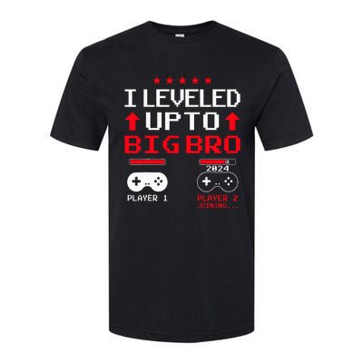 IM Going To Be A Big Brother 2024 I Leveled Up To Big Bro Softstyle CVC T-Shirt