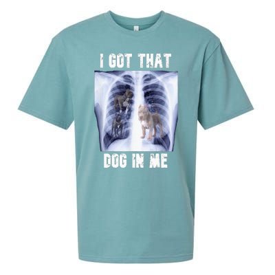 I Got That Dog In Me Xray Sueded Cloud Jersey T-Shirt