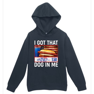 I Got That Dog In Me Hotdogs Combo 4th Of July Flag Vitage Urban Pullover Hoodie