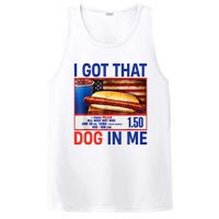 I Got That Dog In Me Hotdogs Combo 4th Of July Flag Vitage PosiCharge Competitor Tank