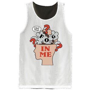 I Got That Fog In Me Mesh Reversible Basketball Jersey Tank