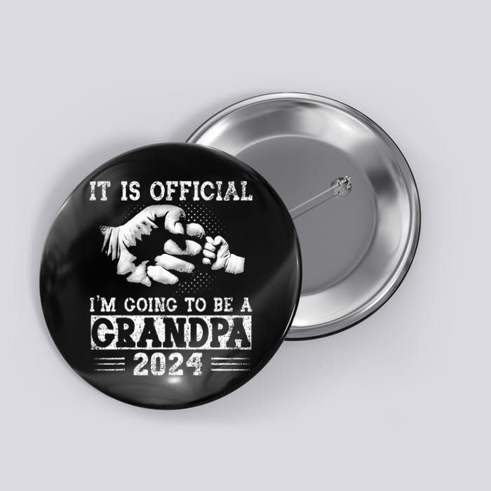 Im Going To Be A Grandpa 2024 Fathers Day Button