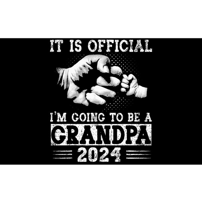 Im Going To Be A Grandpa 2024 Fathers Day Bumper Sticker