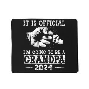 Im Going To Be A Grandpa 2024 Fathers Day Mousepad