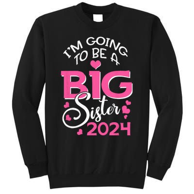 Im Going To Be A Big Sister 2024 Pregnancy Announcement Sweatshirt