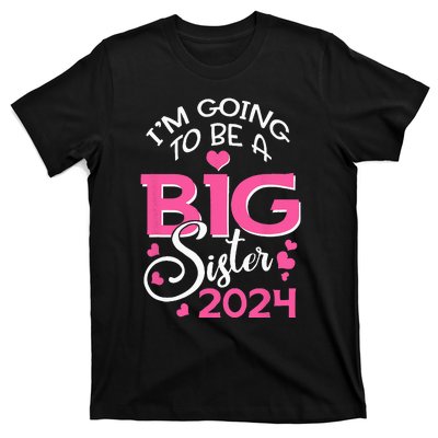 Im Going To Be A Big Sister 2024 Pregnancy Announcement T-Shirt