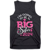 Im Going To Be A Big Sister 2024 Pregnancy Announcement Tank Top