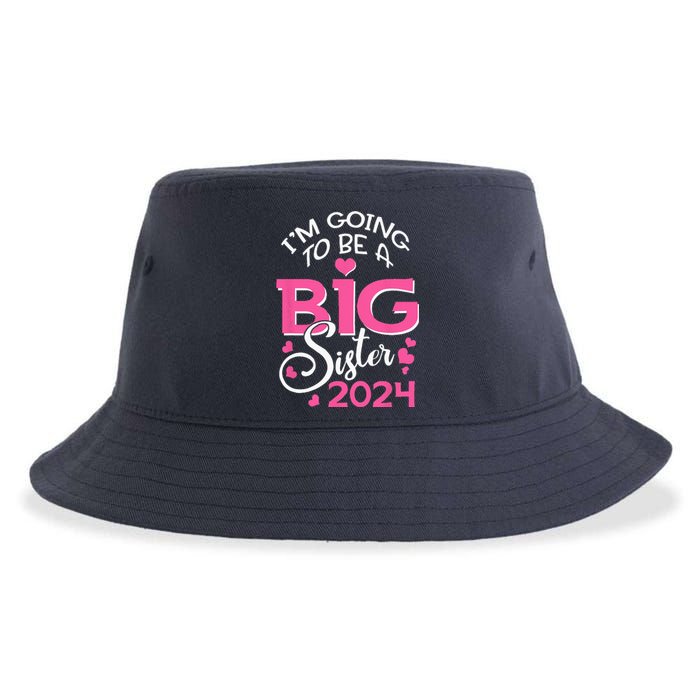 Im Going To Be A Big Sister 2024 Pregnancy Announcement Sustainable Bucket Hat