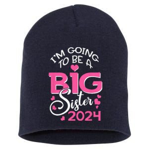 Im Going To Be A Big Sister 2024 Pregnancy Announcement Short Acrylic Beanie