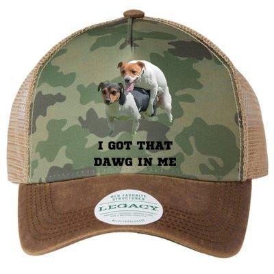 I Got That Dawg In Me Meme Legacy Tie Dye Trucker Hat