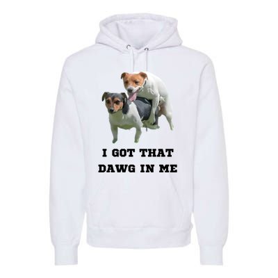 I Got That Dawg In Me Meme Premium Hoodie