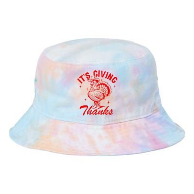 ItS Giving Thanks Cowboy Turkey Fall Autumn Thanksgiving Tie Dye Newport Bucket Hat