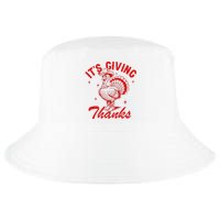 ItS Giving Thanks Cowboy Turkey Fall Autumn Thanksgiving Cool Comfort Performance Bucket Hat