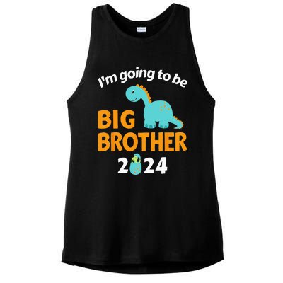 Im Going To Be Big Brother 2024 For Pregnancy Announcement Ladies PosiCharge Tri-Blend Wicking Tank