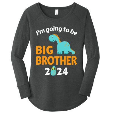 Im Going To Be Big Brother 2024 For Pregnancy Announcement Women's Perfect Tri Tunic Long Sleeve Shirt