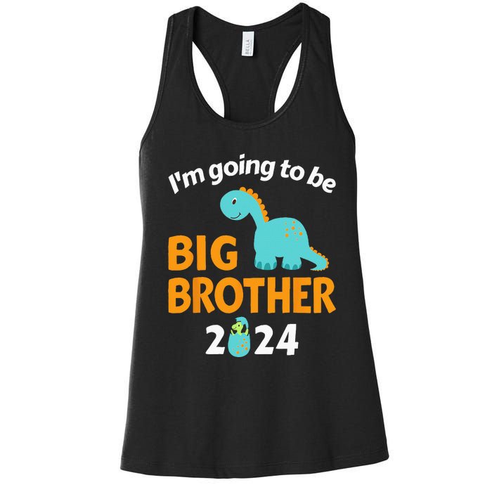 Im Going To Be Big Brother 2024 For Pregnancy Announcement Women's Racerback Tank