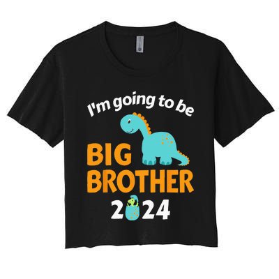 Im Going To Be Big Brother 2024 For Pregnancy Announcement Women's Crop Top Tee