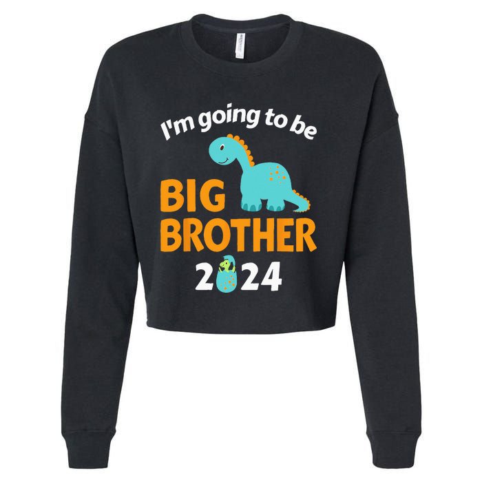 Im Going To Be Big Brother 2024 For Pregnancy Announcement Cropped Pullover Crew