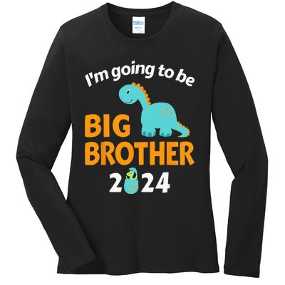 Im Going To Be Big Brother 2024 For Pregnancy Announcement Ladies Long Sleeve Shirt