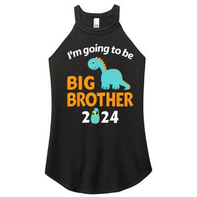 Im Going To Be Big Brother 2024 For Pregnancy Announcement Women's Perfect Tri Rocker Tank