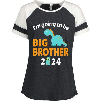 Im Going To Be Big Brother 2024 For Pregnancy Announcement Enza Ladies Jersey Colorblock Tee