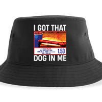 I Got That Dog In Me Funny Hotdogs Sustainable Bucket Hat