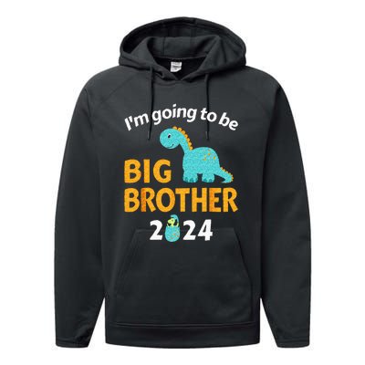 Im Going To Be Big Brother 24 For Pregnancy Announcement Performance Fleece Hoodie