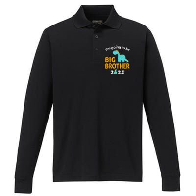 Im Going To Be Big Brother 24 For Pregnancy Announcement Performance Long Sleeve Polo