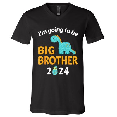 Im Going To Be Big Brother 24 For Pregnancy Announcement V-Neck T-Shirt