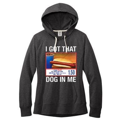 I Got That Dog In Me Women's Fleece Hoodie