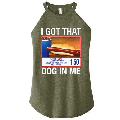 I Got That Dog In Me Women’s Perfect Tri Rocker Tank