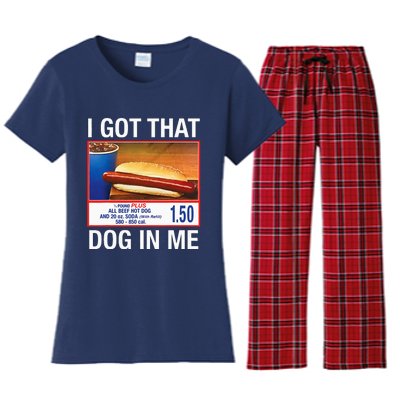 I Got That Dog In Me Women's Flannel Pajama Set