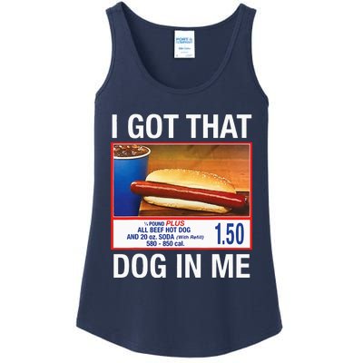 I Got That Dog In Me Ladies Essential Tank