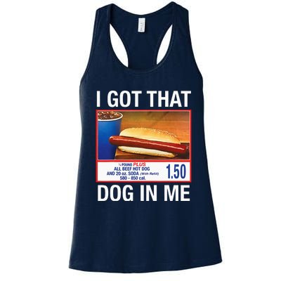 I Got That Dog In Me Women's Racerback Tank