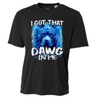 I Got That Dawg In Me Xray Pitbull Ironic Meme Viral Quote Cooling Performance Crew T-Shirt