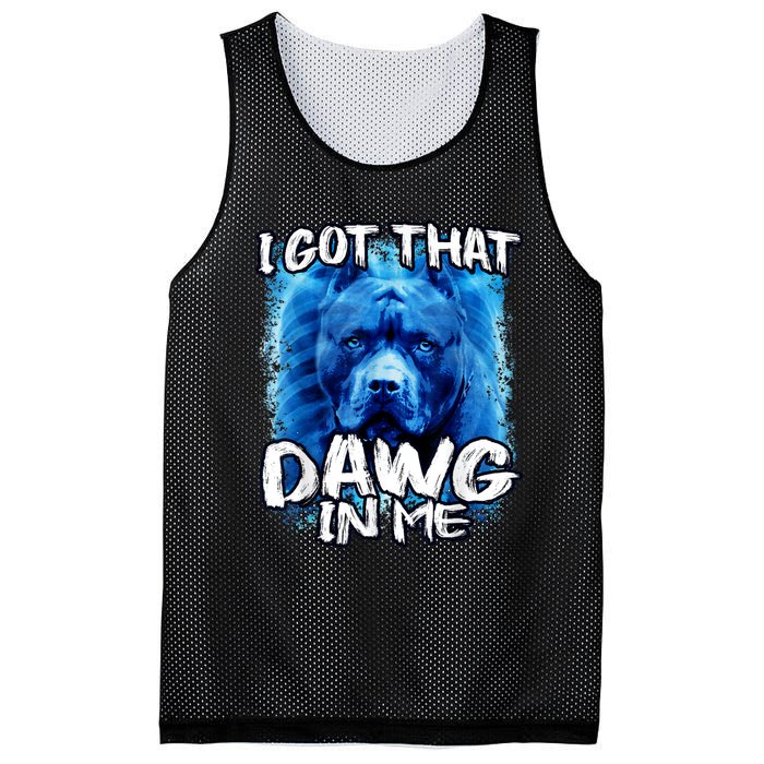 I Got That Dawg In Me Xray Pitbull Ironic Meme Viral Quote Mesh Reversible Basketball Jersey Tank