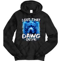 I Got That Dawg In Me Xray Pitbull Ironic Meme Viral Quote Tie Dye Hoodie