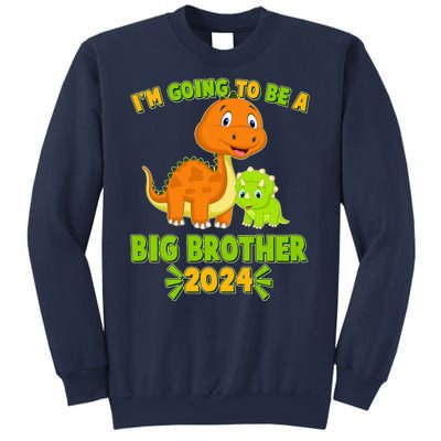 IM Going To Be A Big Brother 2024 Cute Dinosaurs Sweatshirt