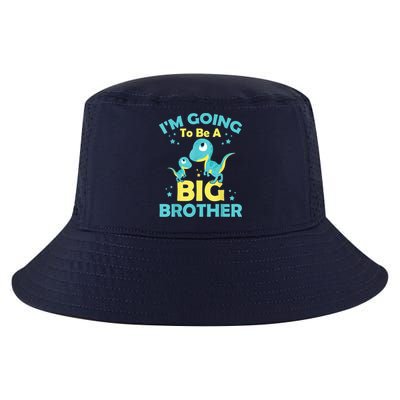 I'm Going To Be A Big Brother Family Dinosaur Cute Funny Cool Comfort Performance Bucket Hat