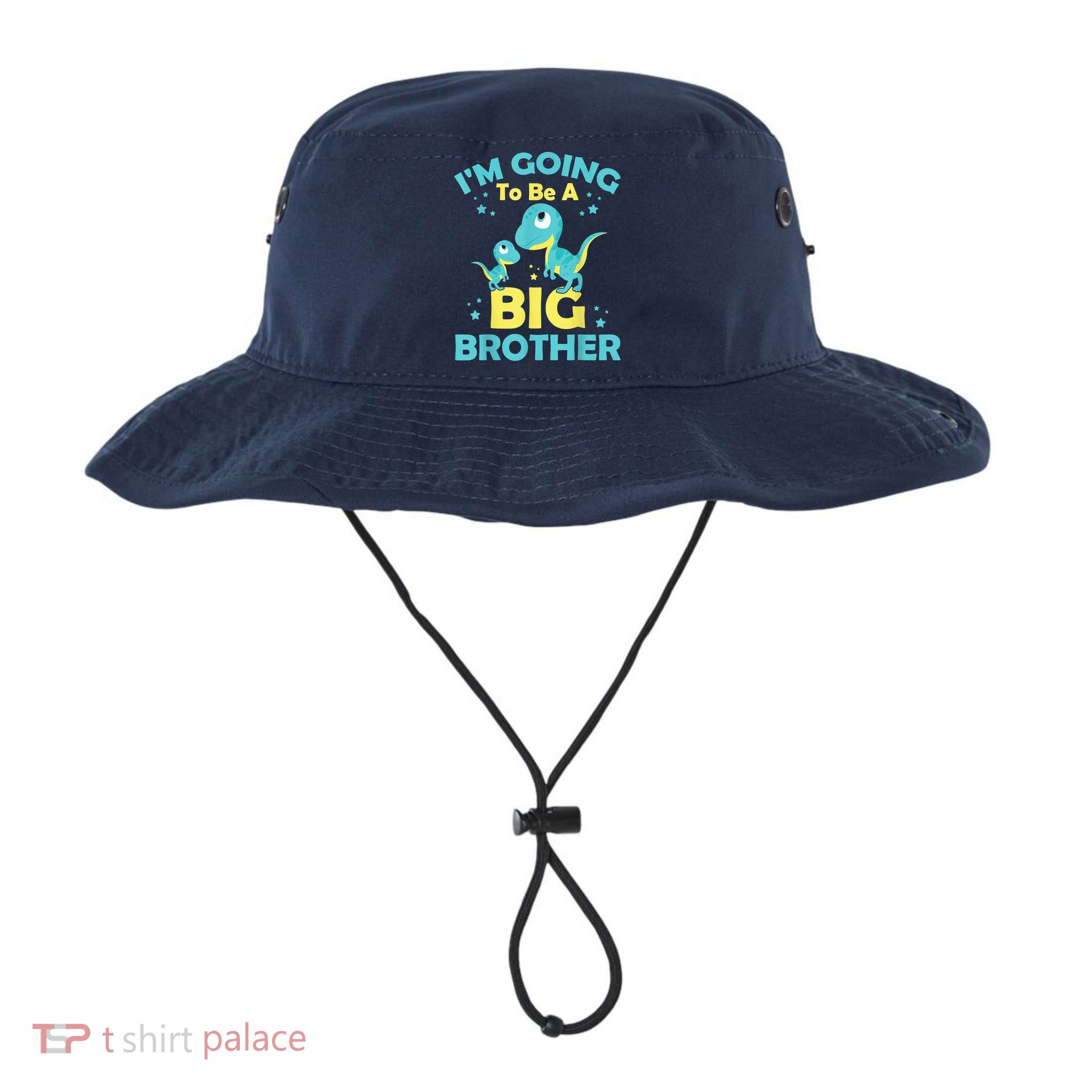 I'm Going To Be A Big Brother Family Dinosaur Cute Funny Bucket Hat