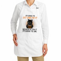 I'm Going To Let God Fix It Funny Cat Apron