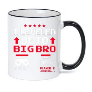 IM Going To Be A Big Brother 2024 I Leveled Up To Big Bro 11oz Black Color Changing Mug