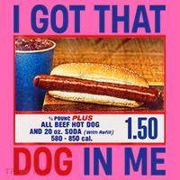I Got That Dog In Me Funny Hotdogs Combo 4th Of July Dad Mom Stripe Pom Pom Beanie