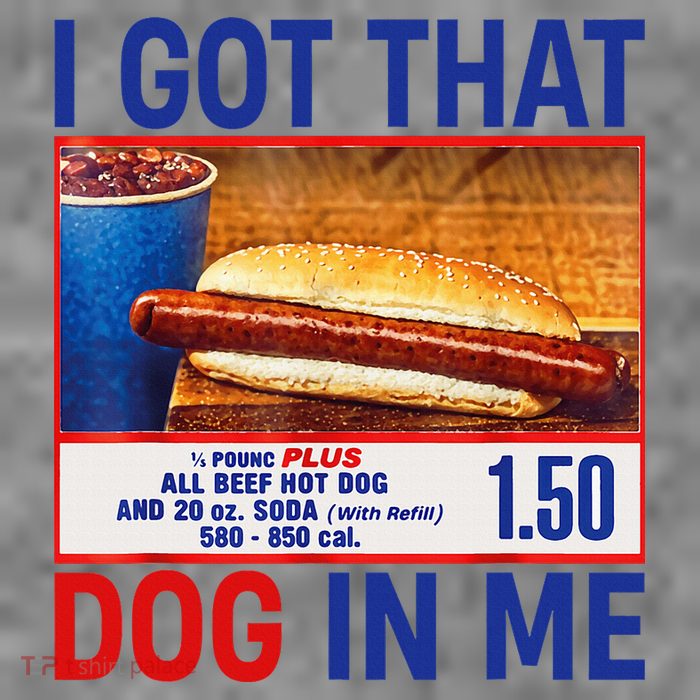 I Got That Dog In Me Funny Hotdogs Combo 4th Of July Dad Mom 7-Panel Snapback Hat