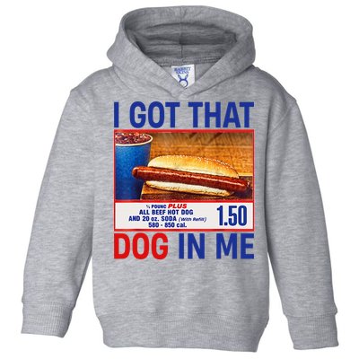 I Got That Dog In Me Funny Hotdogs Combo 4th Of July Dad Mom Toddler Hoodie