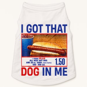 I Got That Dog In Me Funny Hotdogs Combo 4th Of July Dad Mom Doggie Tank