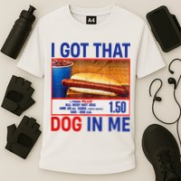 I Got That Dog In Me Funny Hotdogs Combo 4th Of July Dad Mom Cooling Performance Crew T-Shirt