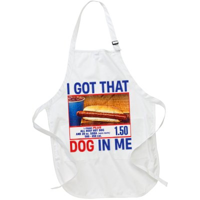 I Got That Dog In Me Funny Hotdogs Combo 4th Of July Dad Mom Apron
