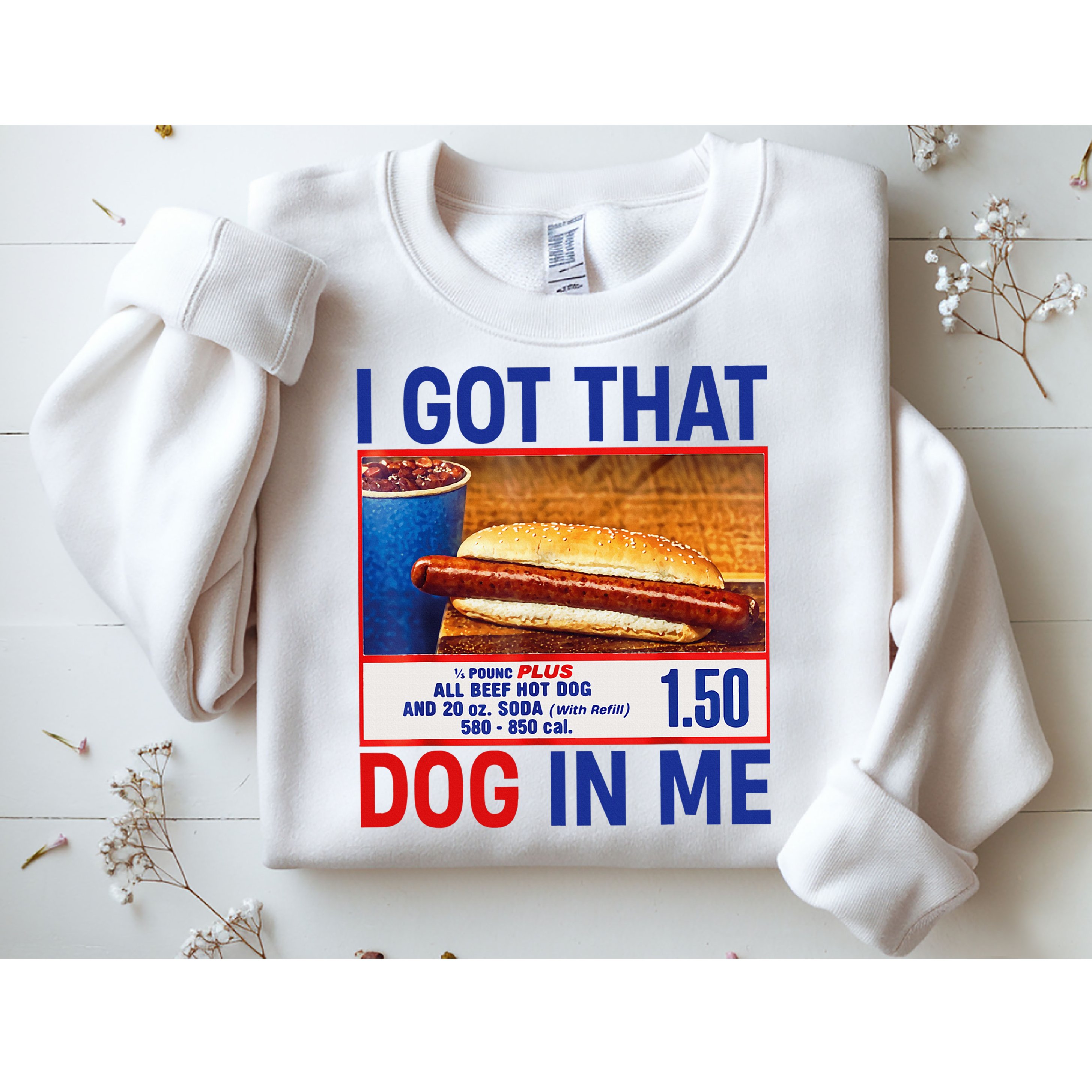 I Got That Dog In Me Funny Hotdogs Combo 4th Of July Dad Mom Sweatshirt